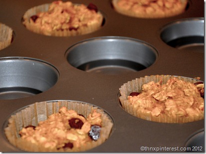 Muffin Cooking Tip - use water in empty spots